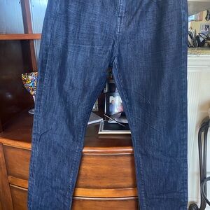 Guess Men's Dark Blue Straight Jeans
